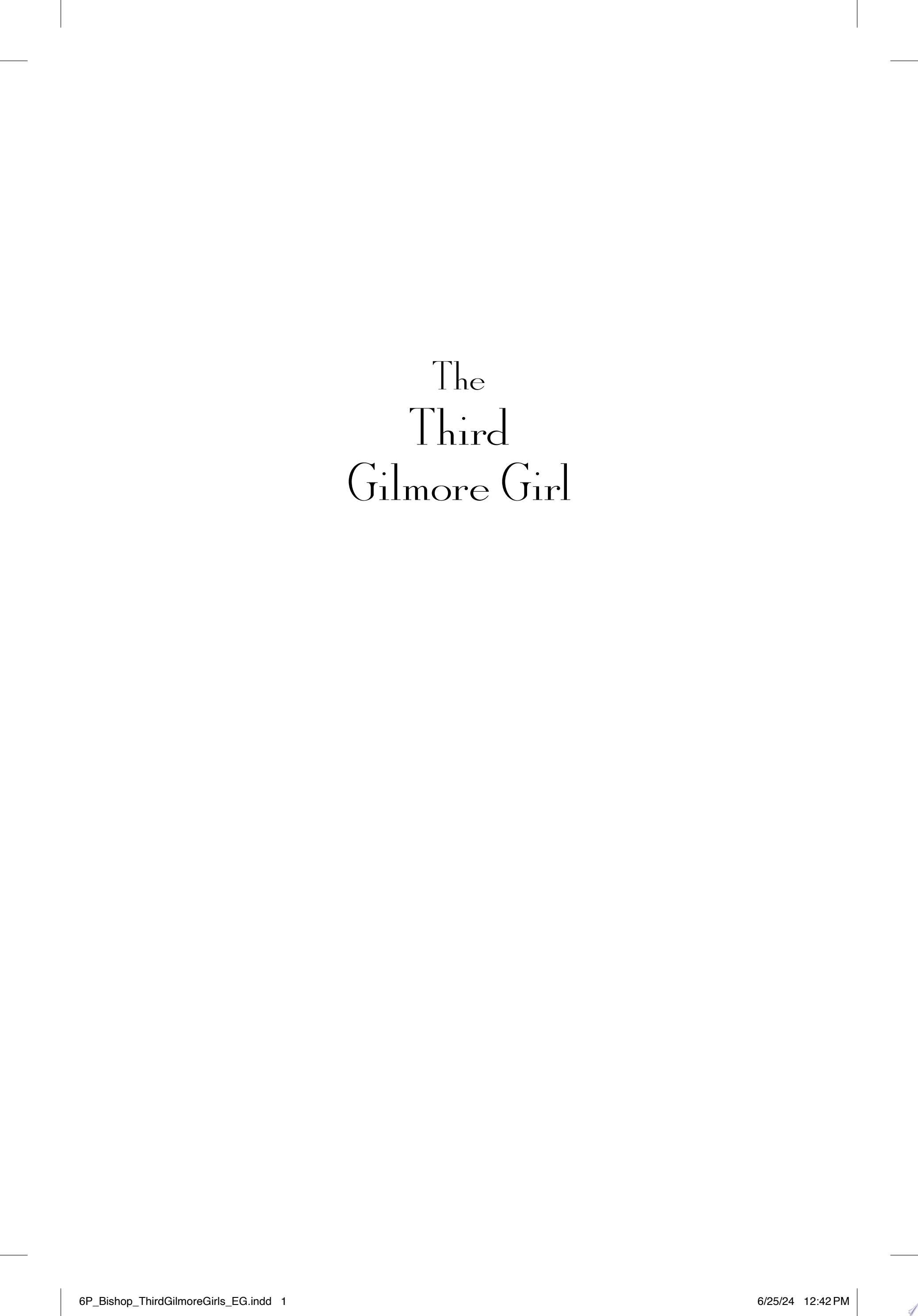 Image for "The Third Gilmore Girl"