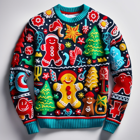 Ugly holiday sweater