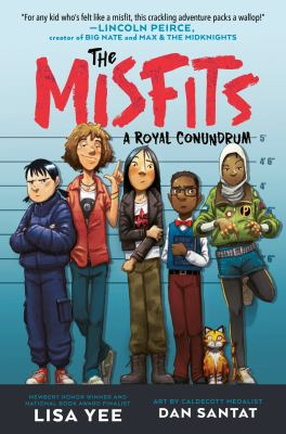 book cover for "The Misfits"