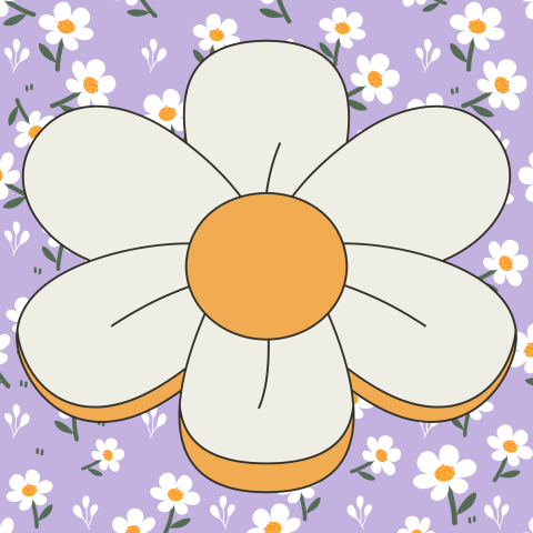 flower pillow